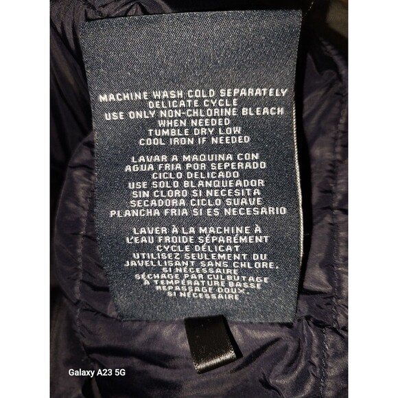 Tommy Hilfiger Men’s Gray Hooded Weather Resistant Jacket Size Small - Picture 8 of 8